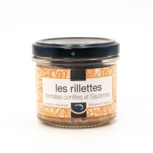 Rillettes tomates confites et Sauternes