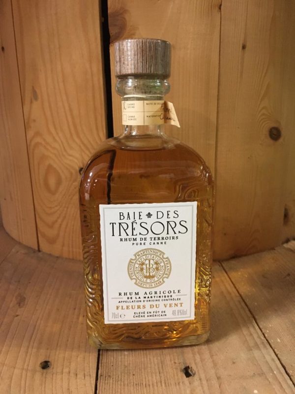 Rhum Baie des trésors Fleurs du vent