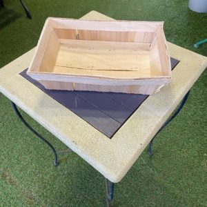 Bourriche en bois (Petit format)