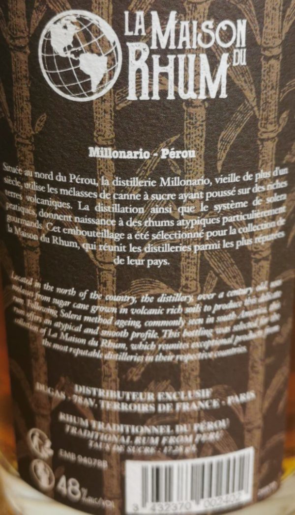 Rhum Pérou - La Maison Du Rhum – Image 3