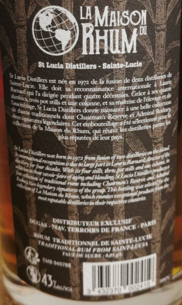 Rhum Sainte Lucie - La Maison Du Rhum – Image 3
