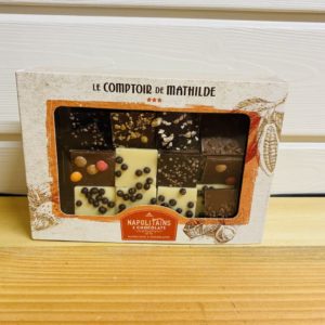 Le comptoir de mathilde -Coffret napolitains 3 chocolats 300g "Le comptoir de mathilde"