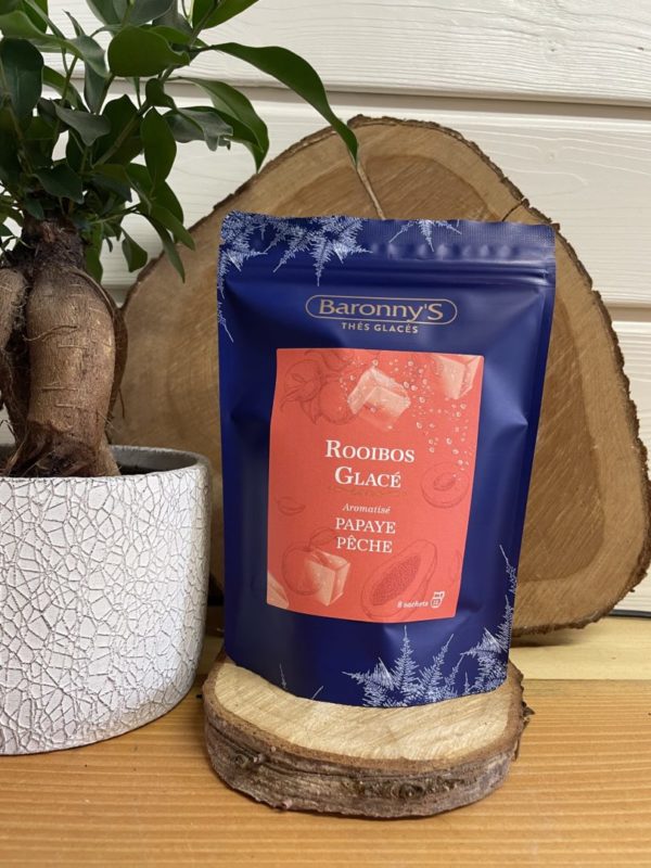 Baronny's - Rooibos Glacé - Papaye Pêche