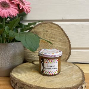 Dame Cerise - Confiture - "Joyeux Anniversaire"