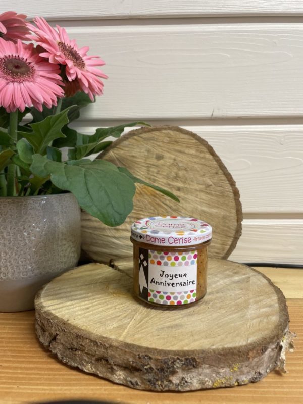 Dame Cerise - Confiture - "Joyeux Anniversaire"