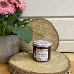 Dame Cerise - Confiture - Framboise à la violette