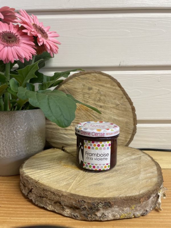 Dame Cerise - Confiture - Framboise à la violette