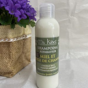 Ma Kibell - Shampoing réparateur Miel et huile de chanvre