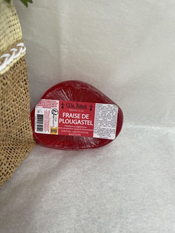 Ma Kibell - Savon à la fraise de Plougastel