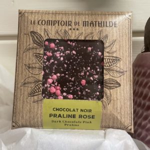 Le Comptoir de Mathilde - Chocolat Noir Praline rose