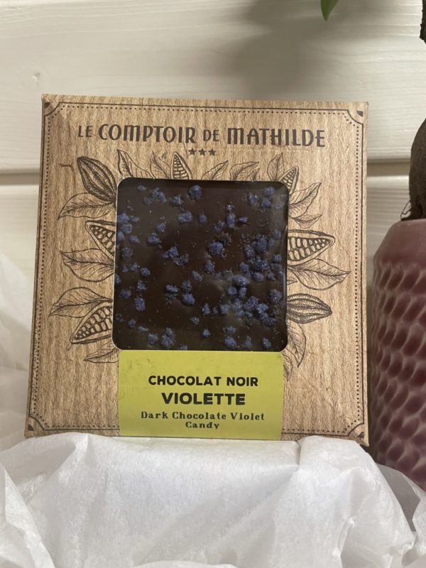 Le Comptoir de Mathilde - Chocolat Noir Violette