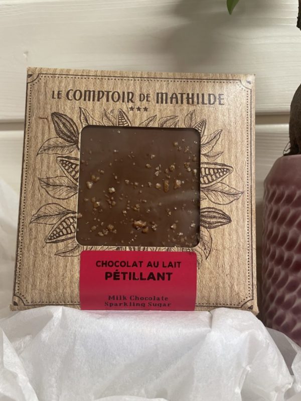 Le Comptoir de Mathilde - Chocolat au Lait Pétillant