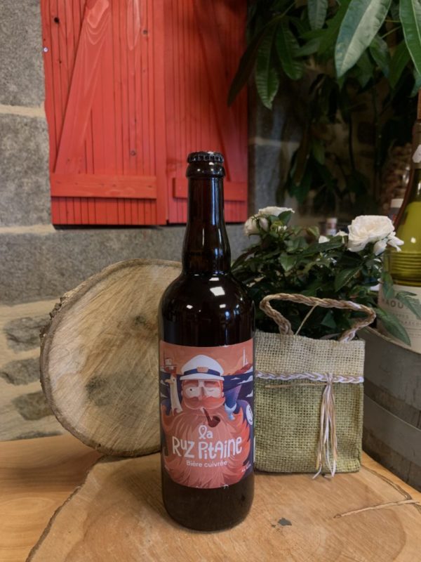 Brasserie des abers- La ruz pitaine 75cl