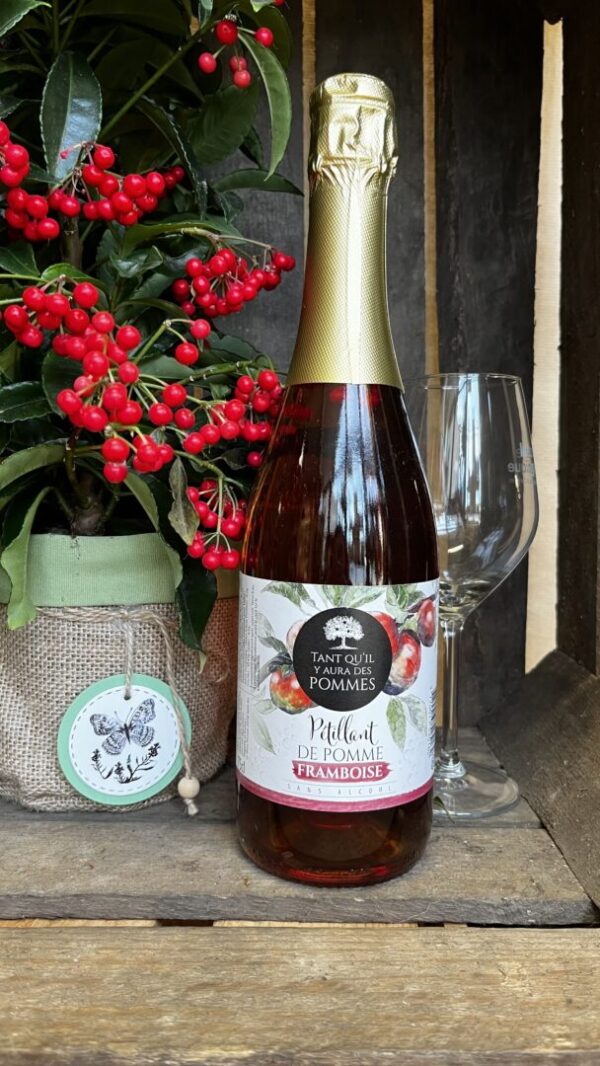 Pétillant de Pommes-Framboises